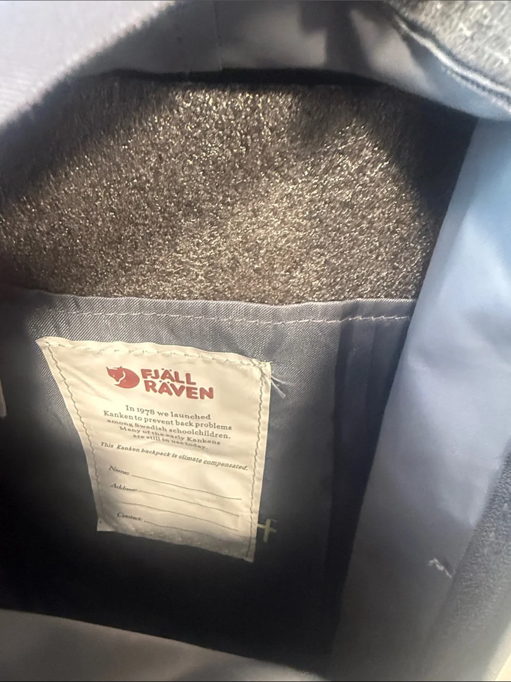 Fjallraven Kånken Mini Backpack - Charcoal with Red Logo
